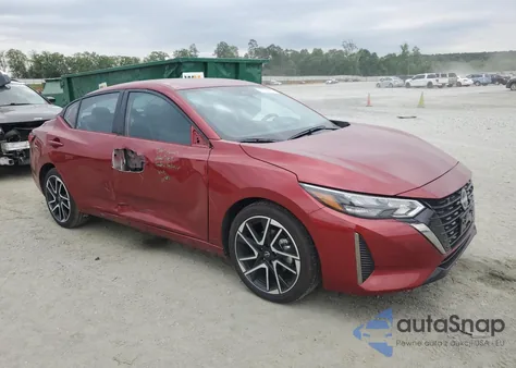 2025 Nissan Sentra Sr из США, поврежденный, VIN 3N1AB8DV4SY214973